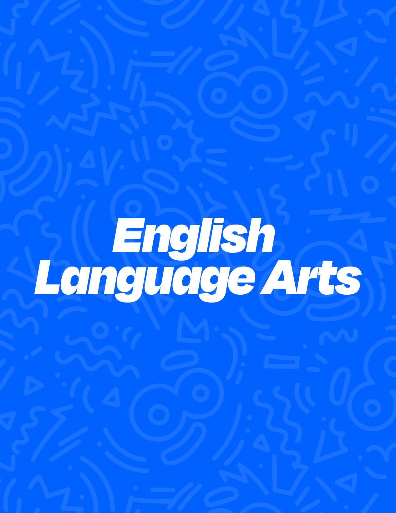 Language Arts: English